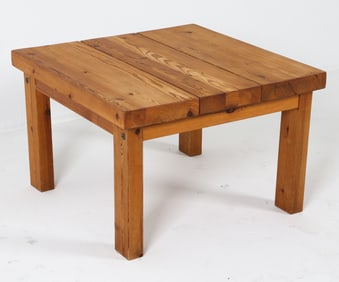 JENS LYNGSOE STYLE DANISH PINE COFFEE TABLE 1970S
