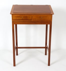 SOREN IB STYLE MAHOGANY WRITING DESK C. 1960S