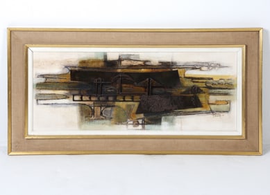 FRANS VESTER PEDERSEN ABSTRACT M/M PAINTING