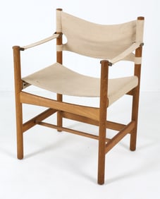 BORGE MOGENSEN MOD. 2221 SAFARI CHAIR C. 1970S