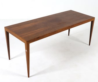 SEVERIN HANSEN DANISH ROSEWOOD COFFEE TABLE 1970S
