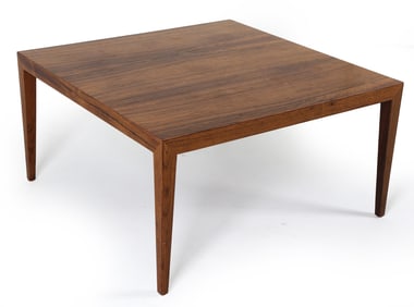ATTR. SEVERIN HANSEN DANISH ROSEWOOD COFFEE TABLE