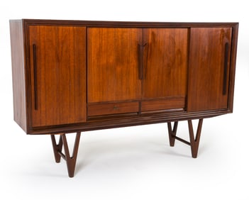 ATTR. KURT OSTERVIG DANISH TEAK SIDEBOARD C. 1960S