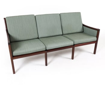 OLE WANSCHER DANISH MAHOGANY SOFA C. 1960S