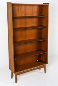 JOHANNES SORTH DANISH TEAK BOOKCASE C. 1960S