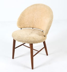 FRODE HOLM SORENSEN LAMBSWOOL VANITY CHAIR