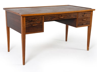 DANISH ROSEWOOD WRITING DESK C. 1960S