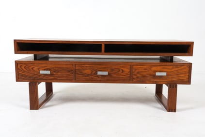 DANISH ROSEWOOD LOW CHEST C. 1960S