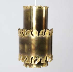 SVEND AAGE HOLM SORENSEN BRASS PENDANT LIGHT