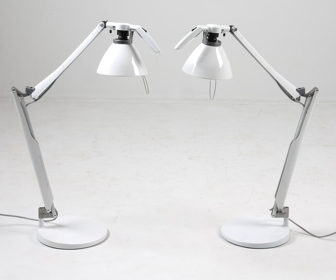 PAIR OF LUCEPLAN FORTEBRACCIO TABLE LAMPS (1 of 13)