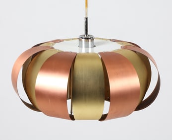 HOLM SORENSEN STYLE PENDANT LIGHT 1960S