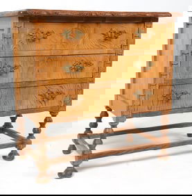 ATTR. HENNING KJAERNULF OAK SIDE CHEST 1970S