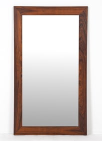DANISH ROSEWOOD WALL MIRROR C. 1960S