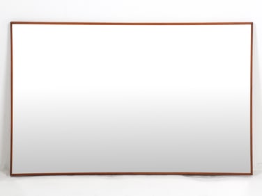 DANISH TEAK WALL MIRROR C. 1960S