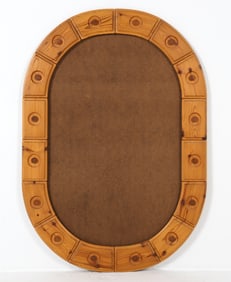 SWEDISH PINE WALL MIRROR FRAME C. 1960S