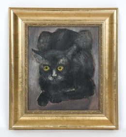 EMIL HESS (1913-2003) CAT PORTRAIT