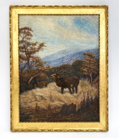 ANTIQUE O/B LANDSCAPE