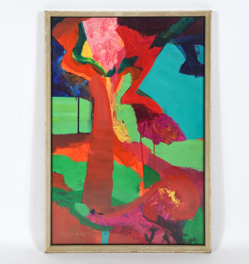 1969 ABSTRACT O/B PAINTING (1 of 6)