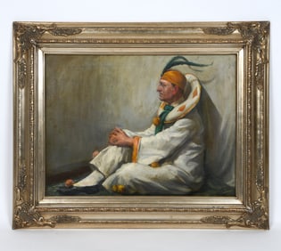 EARLY 20TH O/C PORTRAIT