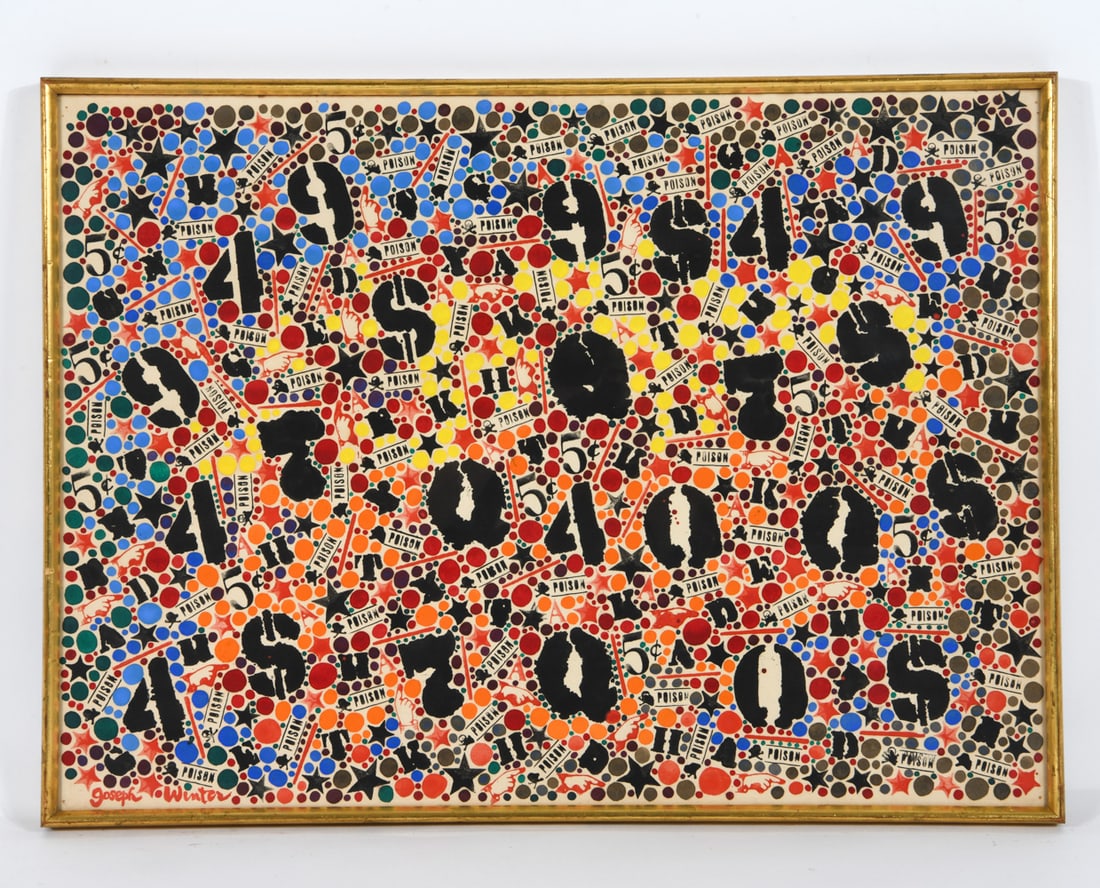 JOSEPH WINTER POP ART WATERCOLOR (1 of 5)