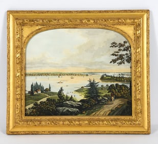 AFTER WILLIAM G. WALL NEW YORK IN 1822 PRINT