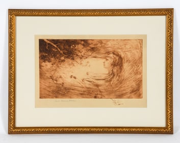 PAUL NIMMO MORAN (1864-1907) ETCHING