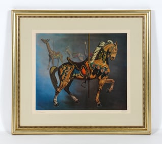 GARY THOMAS ERBE (B. 1944) LITHOGRAPH