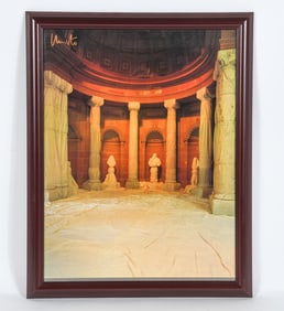 CHRISTO (1925-2020) THE WRAPPED VESTIBULE LITHO