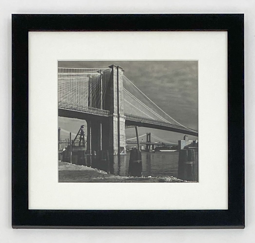 GEORGE FORSS (1941-2021) VIEW OF BROOKLYN BRIDGE (1 of 9)