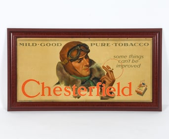 CHESTERFIELD CIGARETTE SIGN