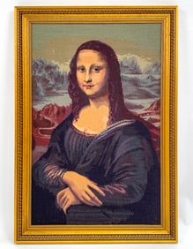 MONA LISA NEEDLEPOINT