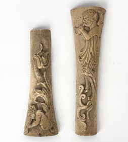 (2) ITALIAN RENAISSANCE BONE CARVINGS