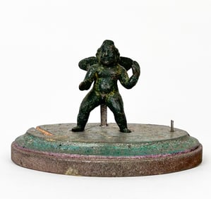 ROMAN 2ND/3RD C. AD BRONZE EROS FIGURE