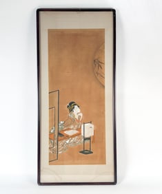 JAPANESE PAINTING OF YOUNG BEAUTY