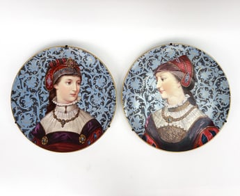 PAIR ETIENNE FURLAUD RENAISSANCE REVIVAL CHARGERS