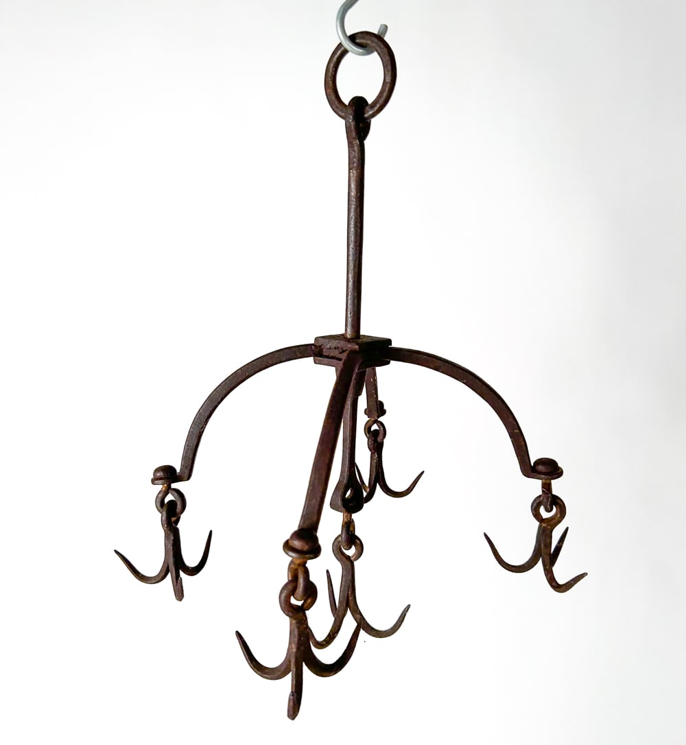 19TH C. FRENCH HANGING MEAT HOOK (1 of 10)