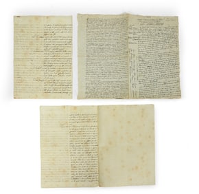 (2) NAPOLEONIC MANUSCRIPT DOCUMENTS