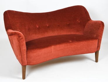 SLAGELSE MOBELVAERK MODEL 185 SOFA C. 1950S