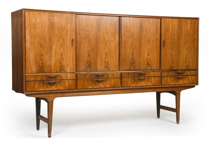 ATTR. GUNNI OMANN FOR OMANN JUN ROSEWOOD HIGHBOARD