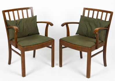 ATTR. FRITS HENNINGSEN DANISH ARMCHAIRS C. 1950S