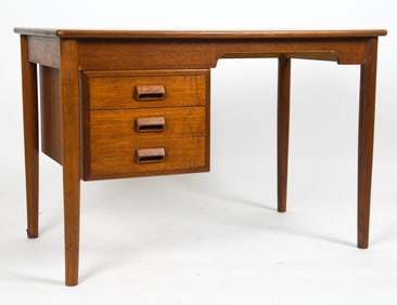 MANNER OF BORGE MOGENSEN TEAK WRITING DESK C.1960S