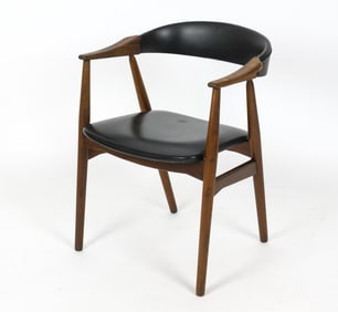HARLEV FOR FARSTRUP TEAK ARMCHAIR C. 1960S