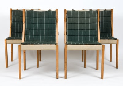 ATTR. KURT OSTERVIG DANISH OAK LOUNGE CHAIRS 1960S