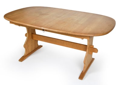 MANNER OF HENNING KJAERNULF DINING TABLE C.1960S
