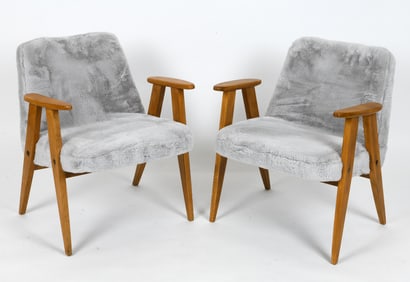 JOZEF CHIEROWSKI 366 ARMCHAIRS C. 1960S