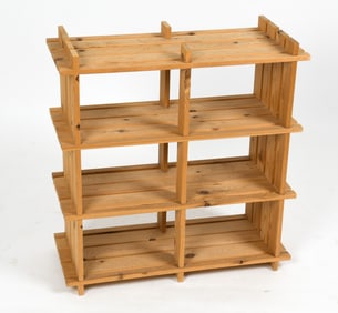 MID-CENTURY DANISH PINE SHELF C. 1960S