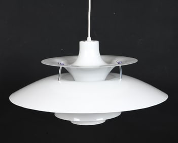 STYLE OF LOUIS POULSEN PH5 PENDENT LIGHT C. 1980S