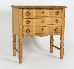 HENNING KJAERNULF STYLE DANISH OAK CHEST C.1970S