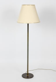 SCANDINAVIAN BRASS FLOOR LAMP C. 1960S