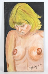 BOB CARIGNAN (AMERICAN) "ELEANOR, ORGASM # 5" NUDE